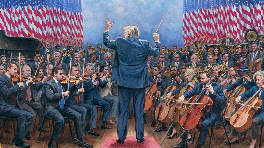 «MAGA Symphony»: Bizzares Trump-Gemälde ernetet Spott im Netz