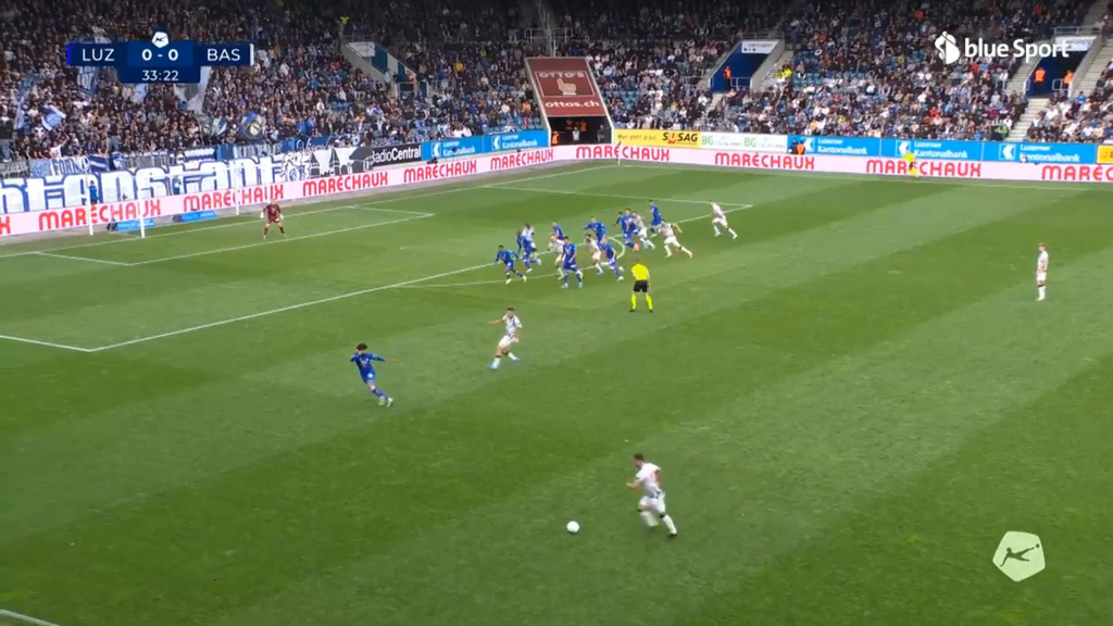 Shaqiris Freistoss-Idee misslingt komplett