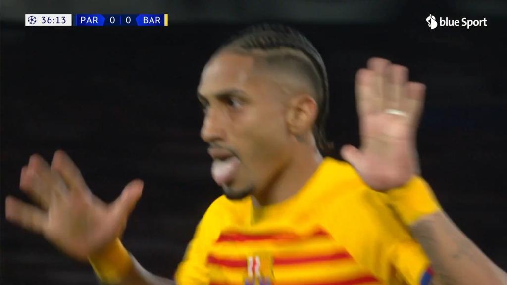 Raphinha nutzt die Pariser Anfälligkeit in der Defensive aus