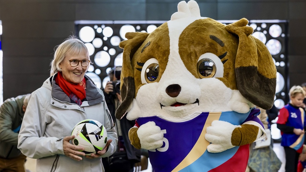 Football : l’Euro féminin dévoile sa mascotte, Maddli