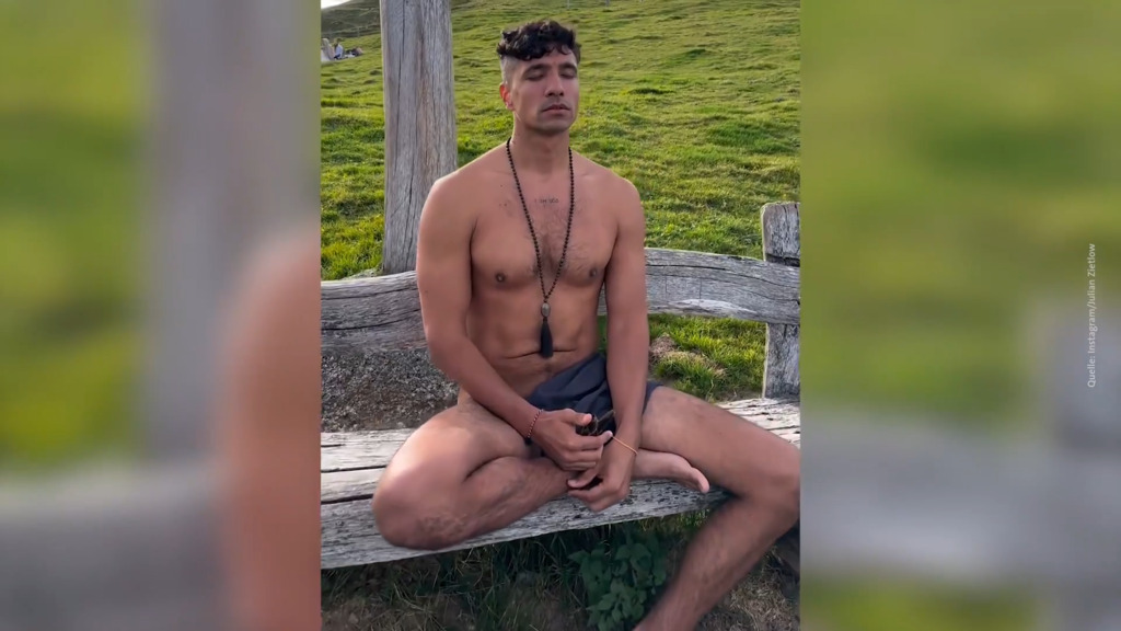 Follower genervt: Influencer Julian Zietlow konsumiert nackt Drogen auf der Rigi