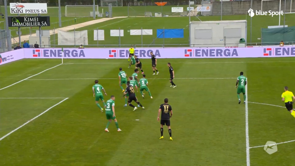 51. Minute: Schürpf trifft für GC in Yverdon zum 1:1-Ausgleich