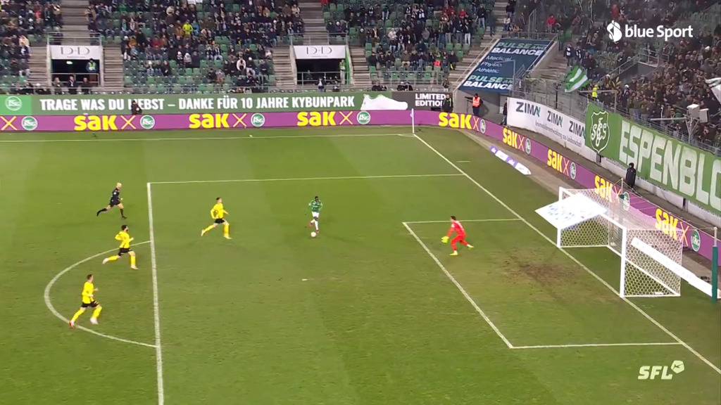 Baldé erhöht für St.Gallen auf 2:0
