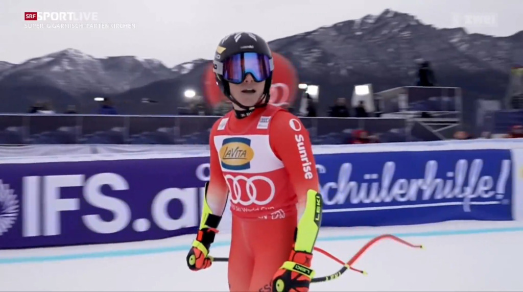 Auch Brignone applaudiert: Gut-Behrami rast in Garmisch zur Bestzeit