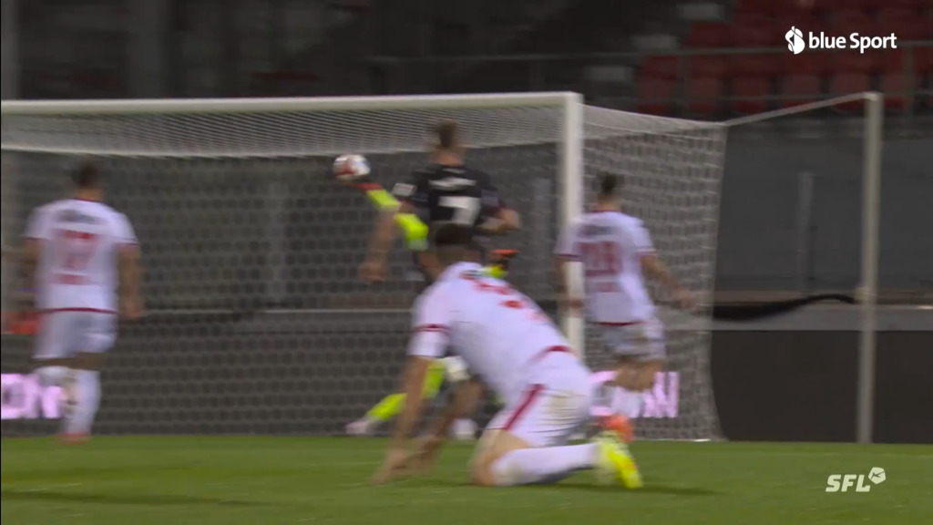 Mega-Reflex von Racioppi verhinder St.Gallen-Führung