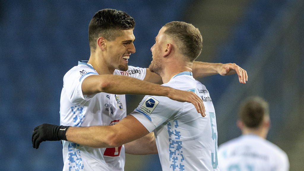 Ismajl Beka und Denis Simani – die Abwehrtürme des FC Luzern