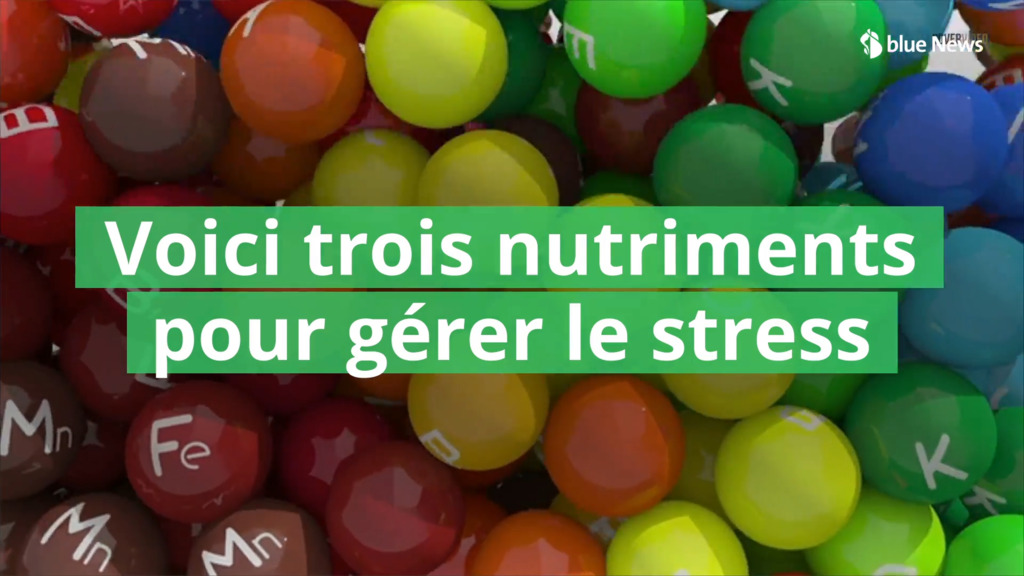 Trois nutriments pour gérer votre stress !