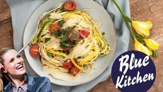 Michelle Hunzikers Lieblingsrezept: Leckere Zucchetti-Spaghetti