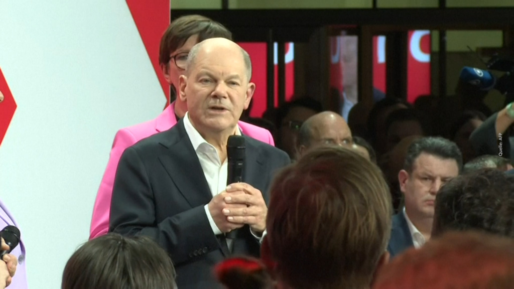 Scholz wünschte besseres Wahlergebnis