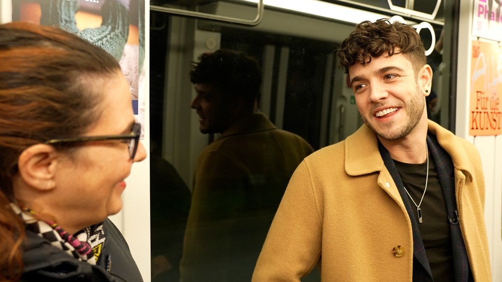 Im Tram mit Luca Hänni: «Das sind zwei wunderschöne Dinge»