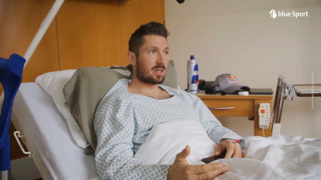 Hirscher meldet sich aus dem Spital: «Ich bin schon tausendmal so umgefallen»