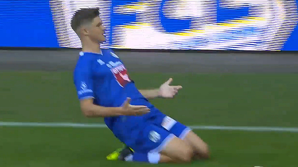 3. Minute: Villiger köpft den FCL gegen Winti in Führung