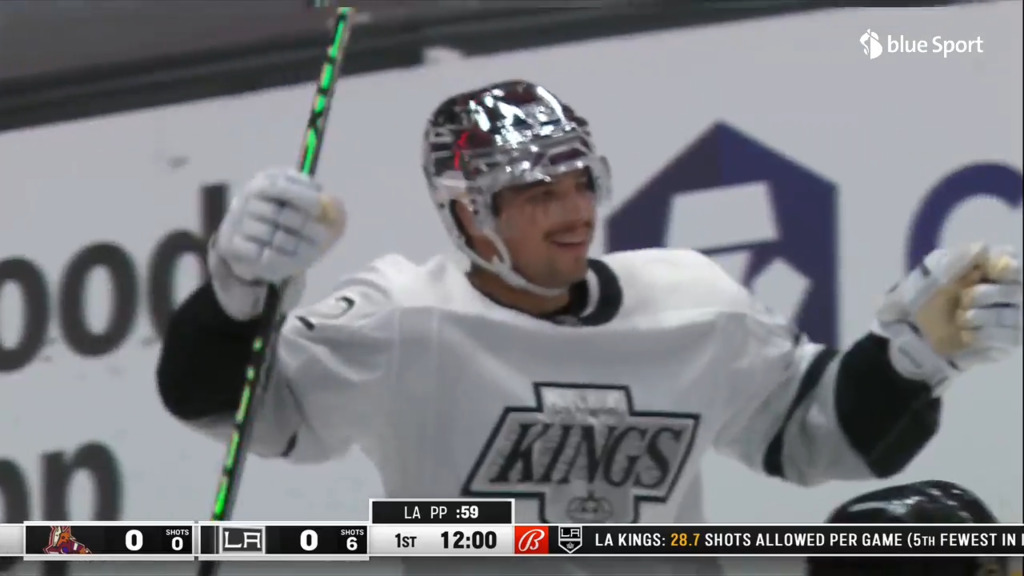 Kevin Fiala trotz drei Skorerpunkten gegen die Arizona Coyotes 