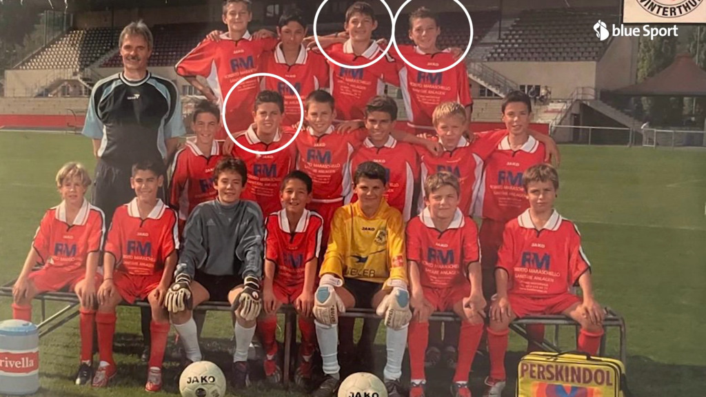 Mehmedi und Zuber zusammen in der Winti-U13: «Wir haben eine unglaublich gute Zeit erlebt.»