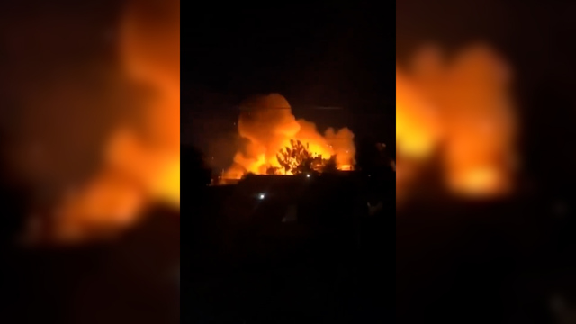 Irank-Krieg: Video zeigt, wie Drohne eine Gebäude im Nordirak trifft