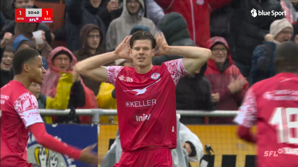 Hochverdient – Hunziker gleicht für Winterthur aus