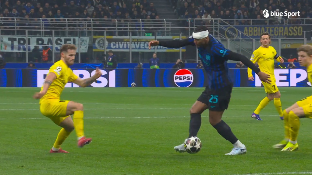 58. Minute: Riesen-Bock von Akanji – Bodö/Glimt legt bei Inter vor