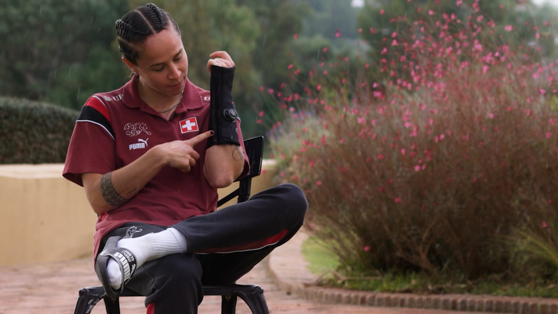 Reuteler: «Ich habe mir zur EM ein Tattoo stechen lassen.»