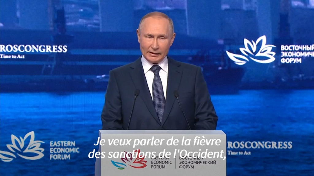 Poutine: les sanctions occidentales «menacent le monde entier» 