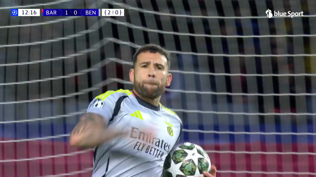 Otamendi erzielt den Ausgleich
