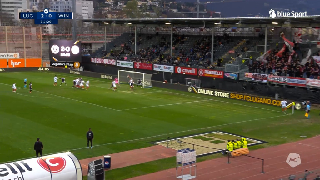 85. Minute: Lüthi mit dem Anschlusstreffer