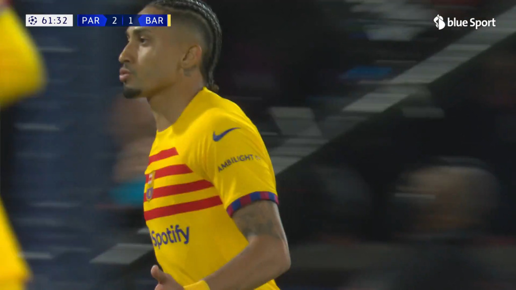 62. Minute: Raphinha schnürt den Doppelpack