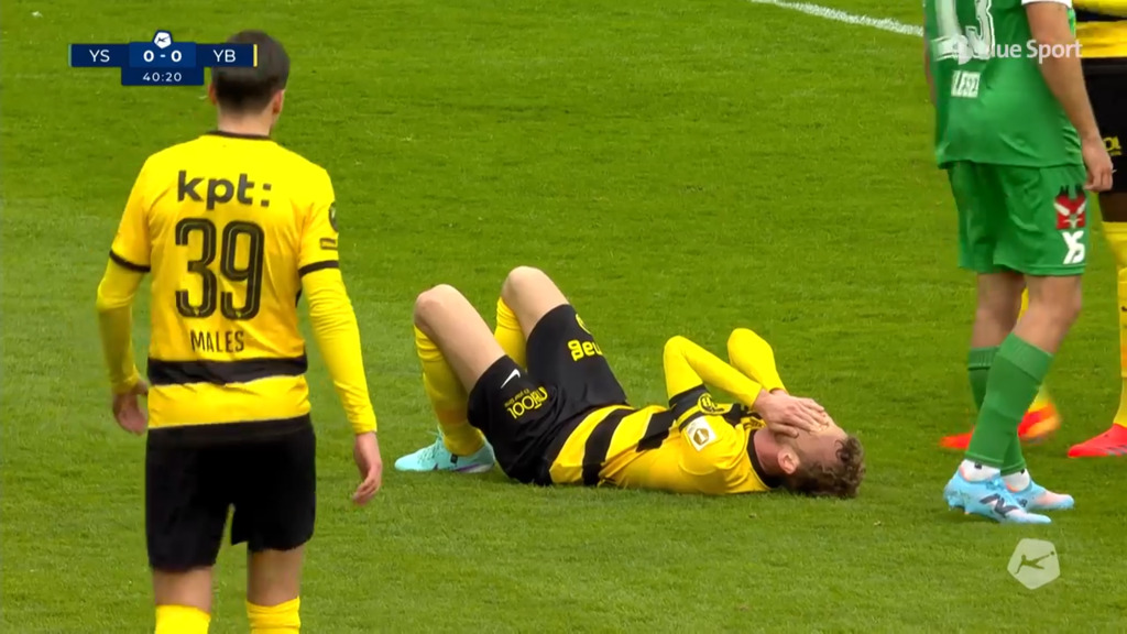 Lustenberger muss verletzt raus