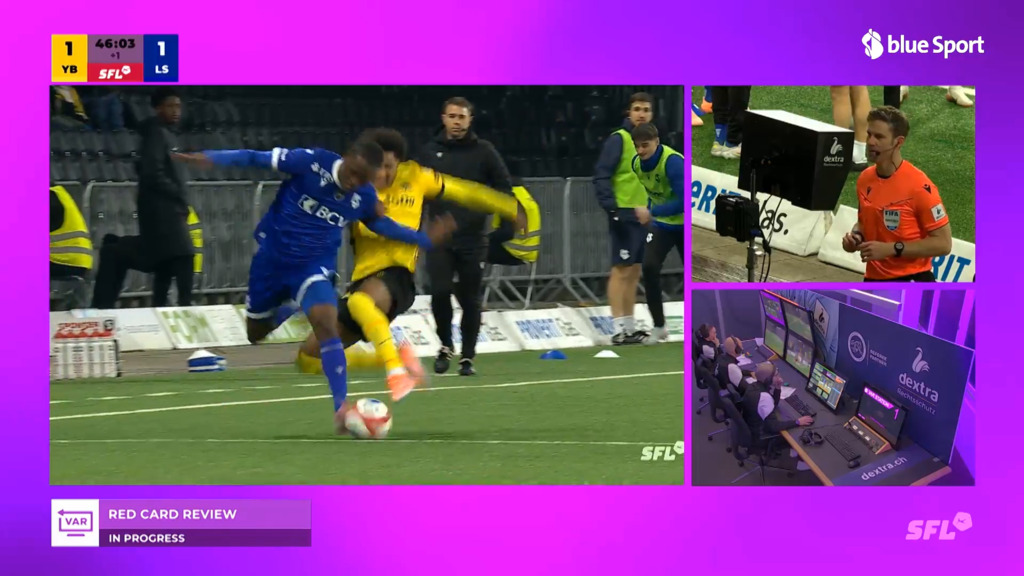 YB-Verteidiger Mambwa fliegt nach VAR-Intervention vom Platz