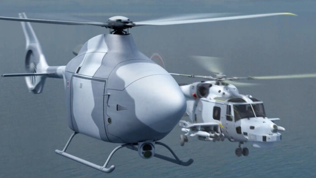 Ohne Pilot, aber brandgefährlich – So sieht der erste vollautonome Militärhelikopter Großbritanniens aus