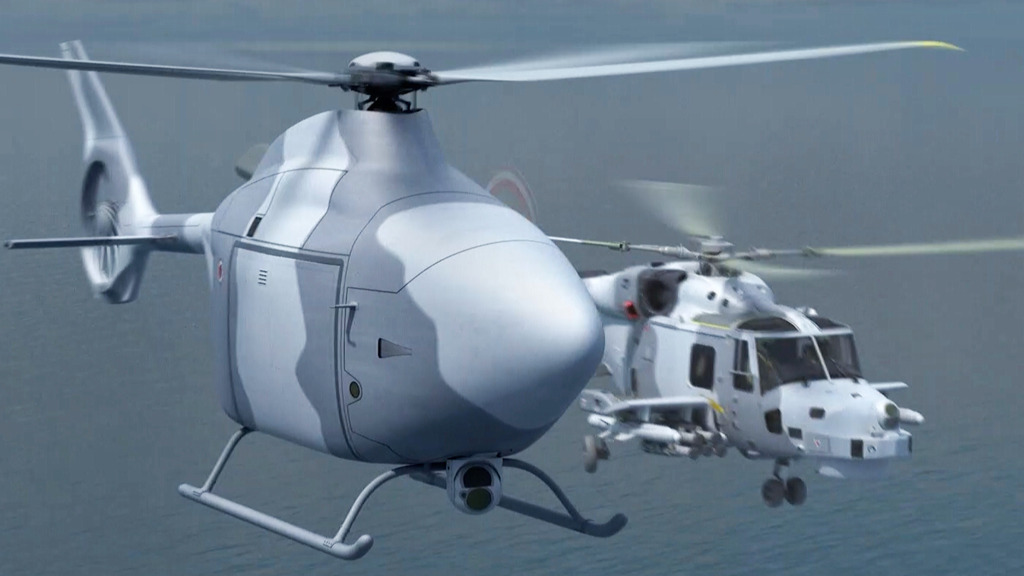 Ohne Pilot, aber brandgefährlich – So sieht der erste vollautonome Militärhelikopter Großbritanniens aus