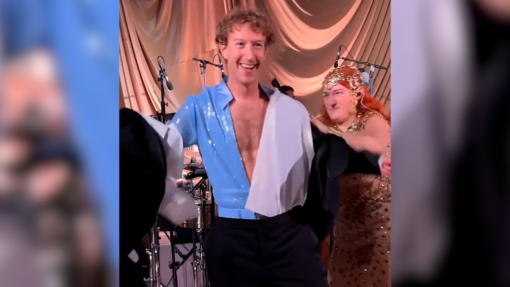 Mark Zuckerbergs in versione Elvis