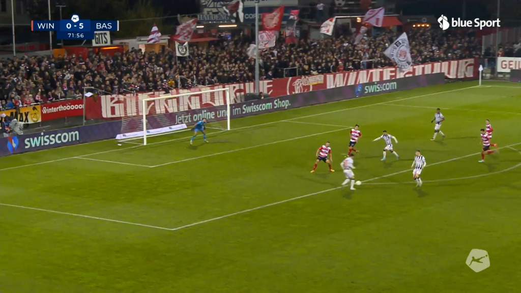 72. Minute: Joker Soticek trifft kurz nach seiner Einwechslung