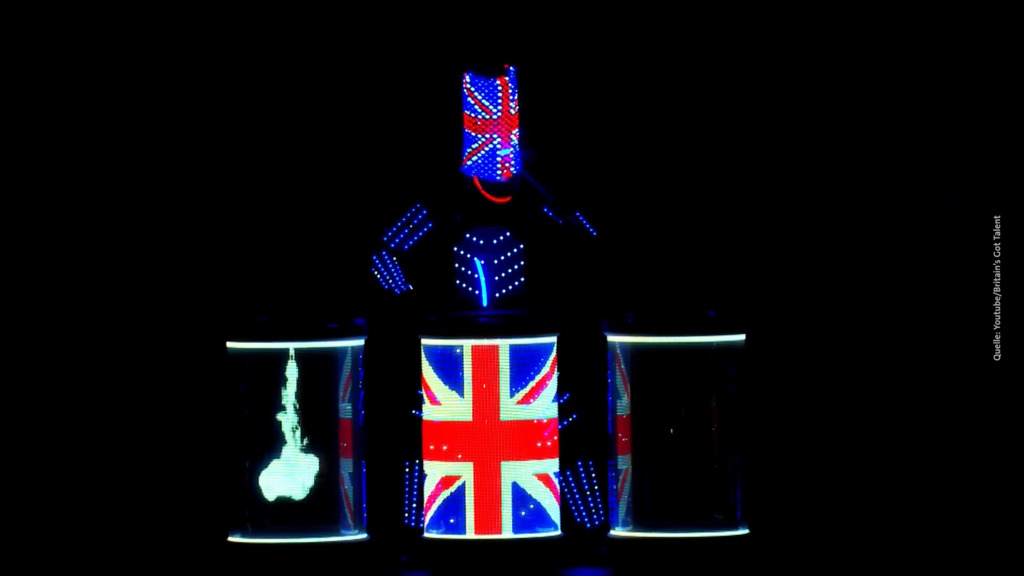 «Britain's Got Talent»: Schweizer LED-Künstler ziehen direkt ins Halbfinal ein