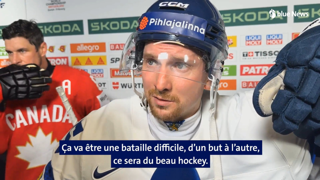 Sakari Manninen avant la finale face à la Suisse : «Ce sera du beau hockey»