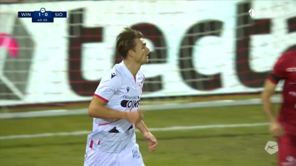 41. Minute: Schmied vergibt aus kurzer Distanz