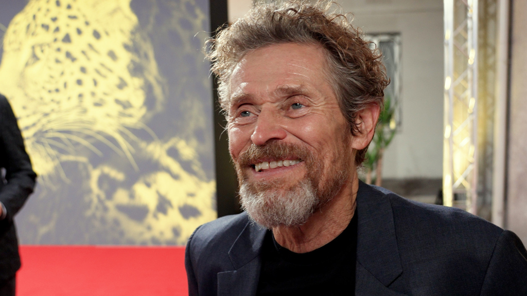 Willem Dafoe am Locarno Film Festival: «Gib mir noch fünf Jahre und ich begeistere dich mit meinem Italienisch.»