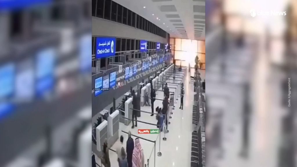 Un video mostra un drone che colpisce l'aeroporto di Dubai