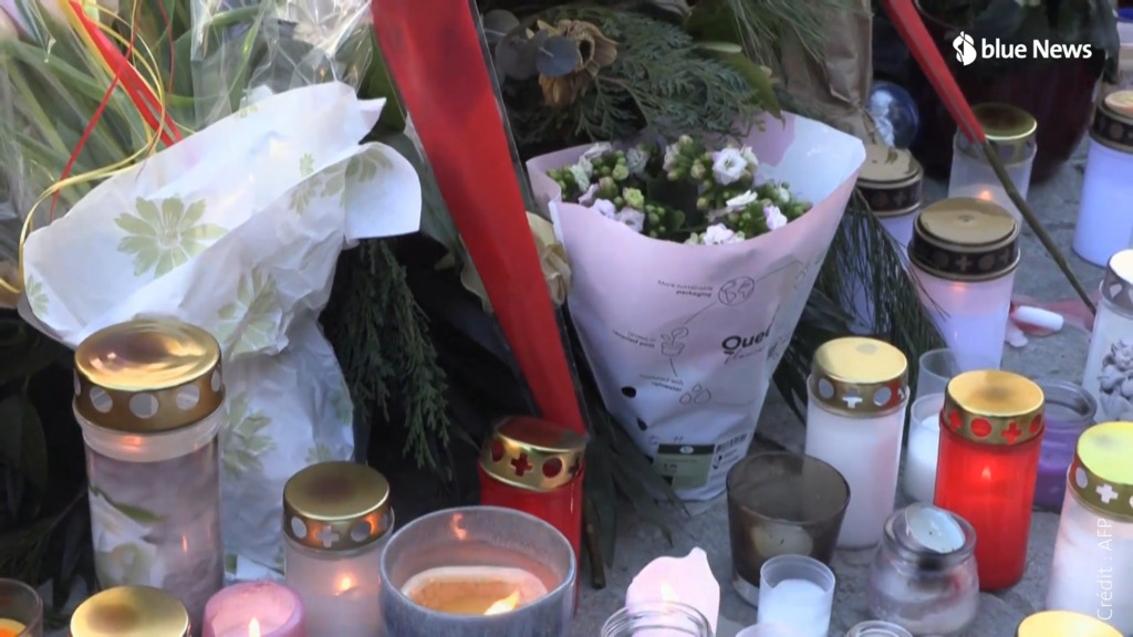 Rassemblement en hommage aux victimes de Crans-Montana