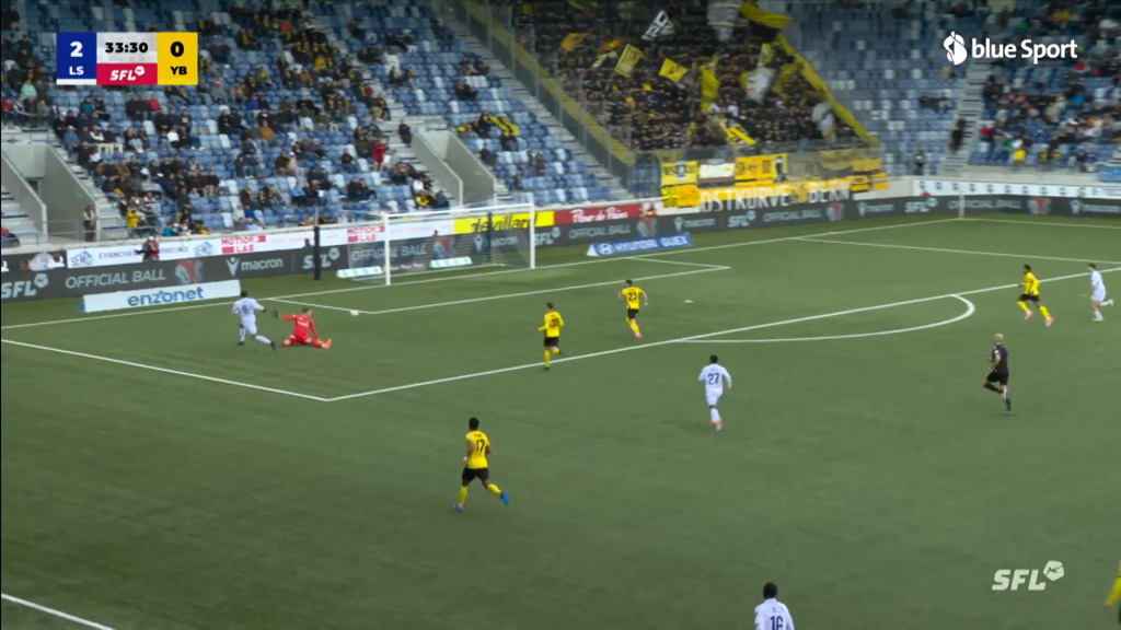 Bair erzielt beinahe einen Hattrick