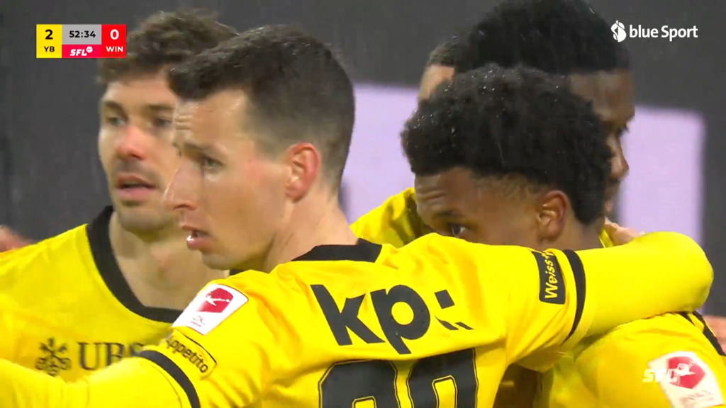Virginius erhöht für YB auf 2:0