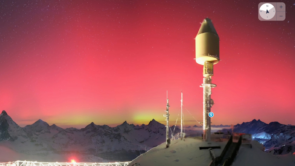 Leuchtender Himmel: Starker Sonnensturm sorgt für Polarlichter über der Schweiz