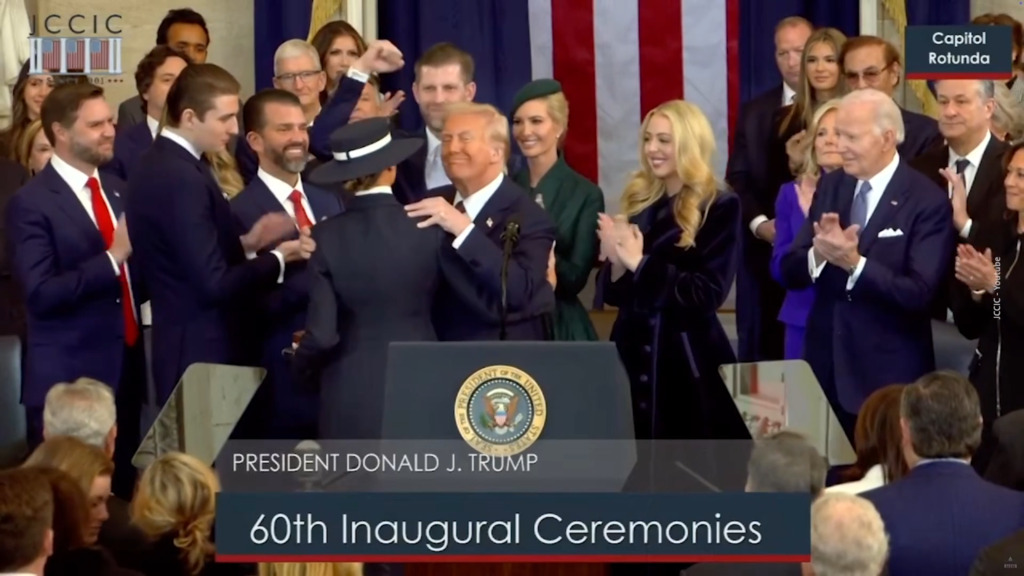 Trump prête serment pour devenir le 47e président des Etats-Unis