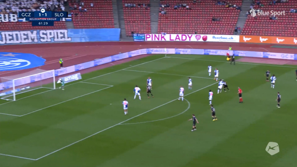 62. Minute: Tor Ouchy 1:2 durch Mahmoud 
