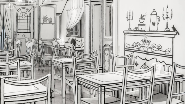 Flach, frech, viral – Wie 2D-Cafés und Comic-Looks die Popkultur zurückerobern