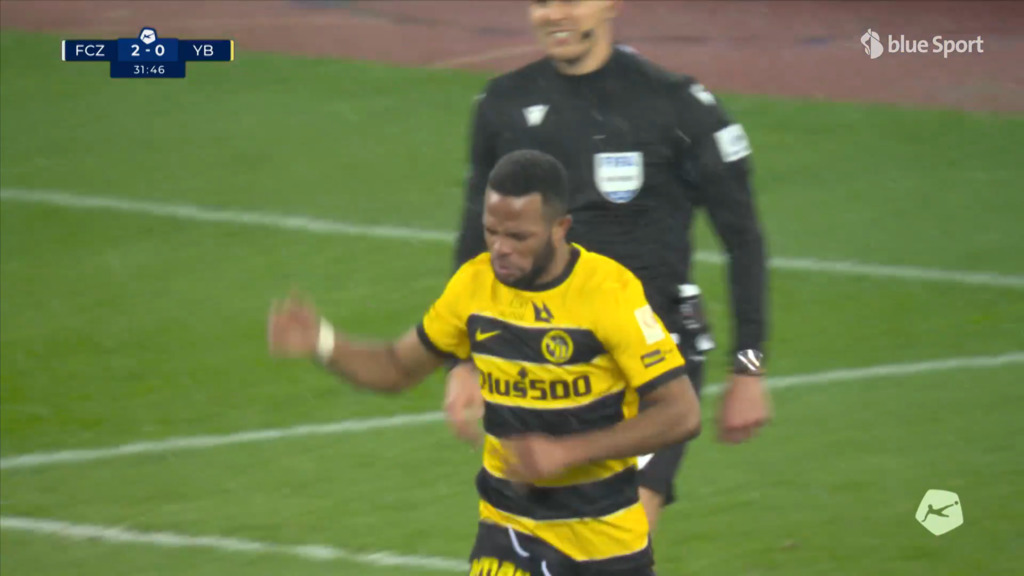 32. Minute: Elia verkürzt für YB