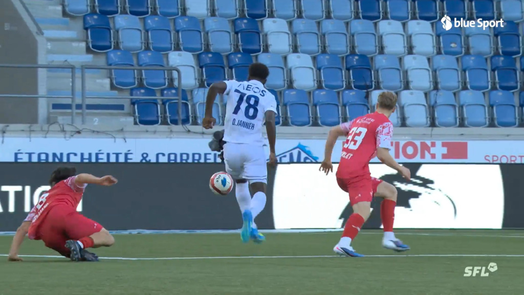 47. Minute: Janneh mit dem 1:1