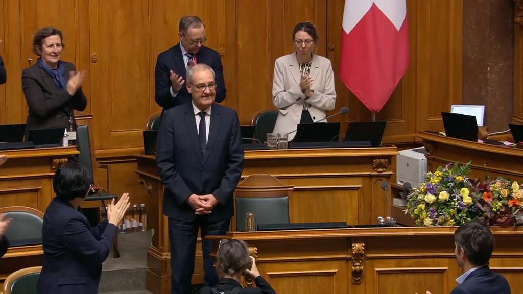 Guy Parmelin est élu président de la Confédération