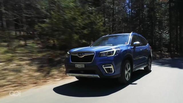 Der Subaru e-Forester - wenig Strom aber viel Komfort.
