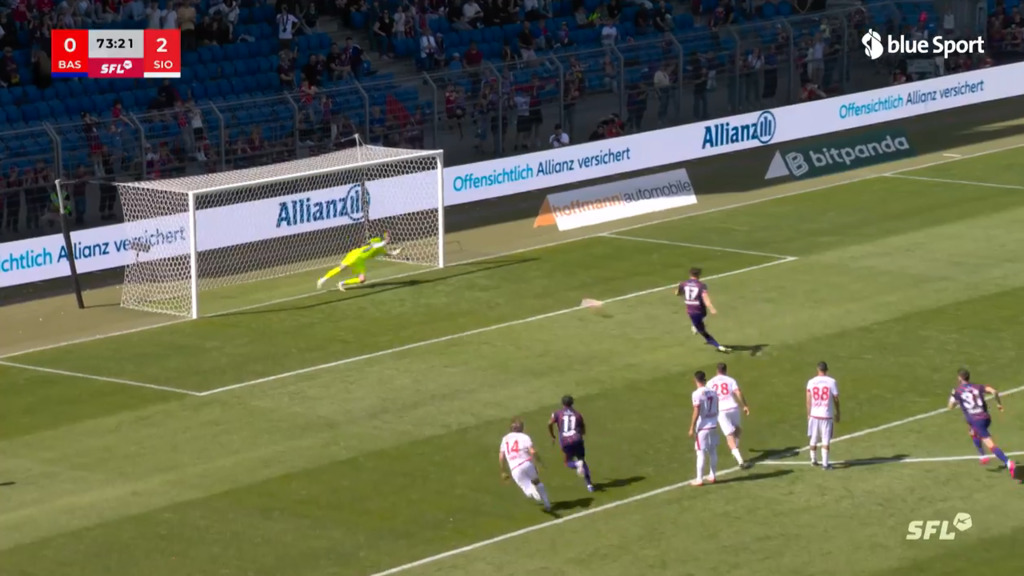 Broschinski verschiesst Penalty