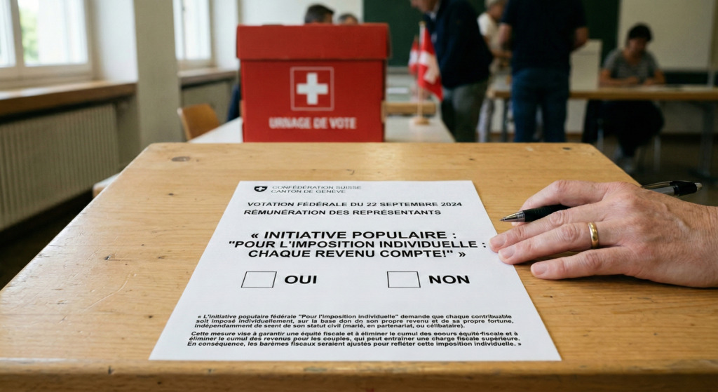 Votations du 8 mars : L'imposition individuelle